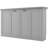 Gray Twin Folding Cabinet Bed - Stable, Space Optimizing Maximizing