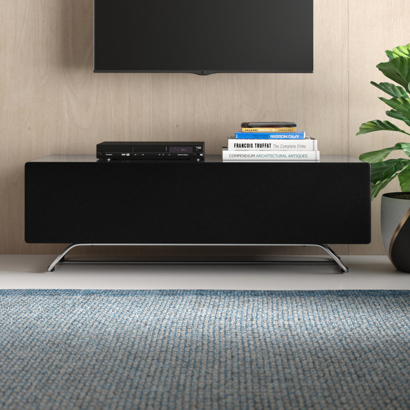 Essary Unfinished TV Stand for TVs up to 60", Black
