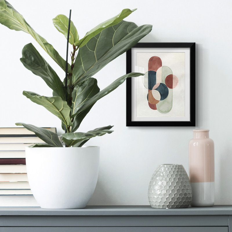 Loops and Bonds I - Impression encadrée, H 28,5 po x l 20,5 po, Noir