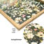 16 x 24 pouces, impressions sur toile encadrées de champ de fleurs sauvages classiques pour chambre à coucher et salle à manger, décoration murale, pré