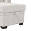 Canapé-lit et chaise longue réversible de 85 po de large Areebe-793123267