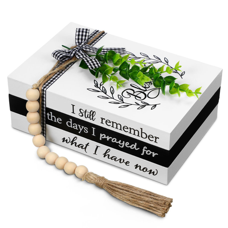 3 Pcs Decorative Books