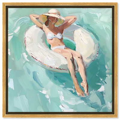 Relaxation in the Sea Canvas Classic Landscape Art by Art Remedy