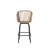 Outdoor Bar Stools Set Of 4, 4-Piece Patio Bar Stools With Armrests, All Weather Rattan Bar Chairs With Backrest, Wicker Bar Stools-425095584