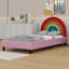 Lit plateforme tapissier Rainbow Design