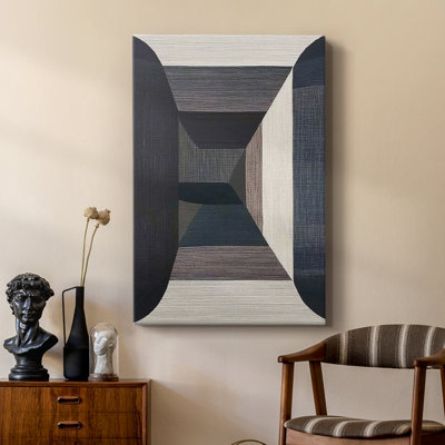 Série ABSTRACT DCL XXV - Toile tendue avec châssis Premium - Prêt à être accroché