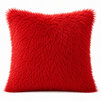 Premium Red Plush Pillow