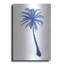 «Blue Palm Tree I» par Seven Trees Design, art mural en métal-2057337017