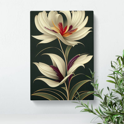 The Cosmopolitan Flower - Wrapped Canvas Print