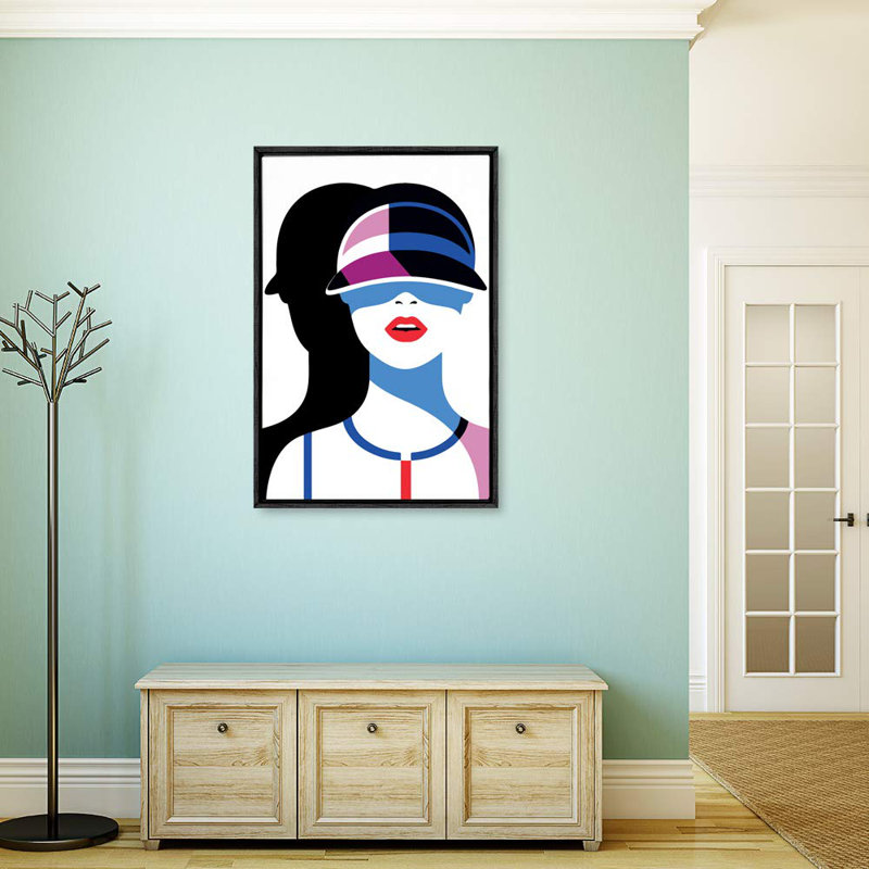 Fashion Girl, Black, 24" H x 16" W