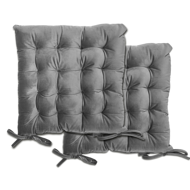 Dining Chair Cushion, Silver