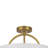 2-Light Dimmable Drum Semi Flush Mount -1824699839