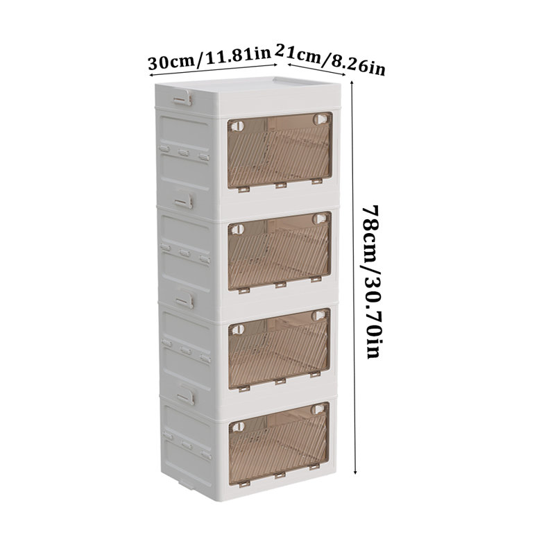 17 Stories Polyethylene Plastic Decorative Bin