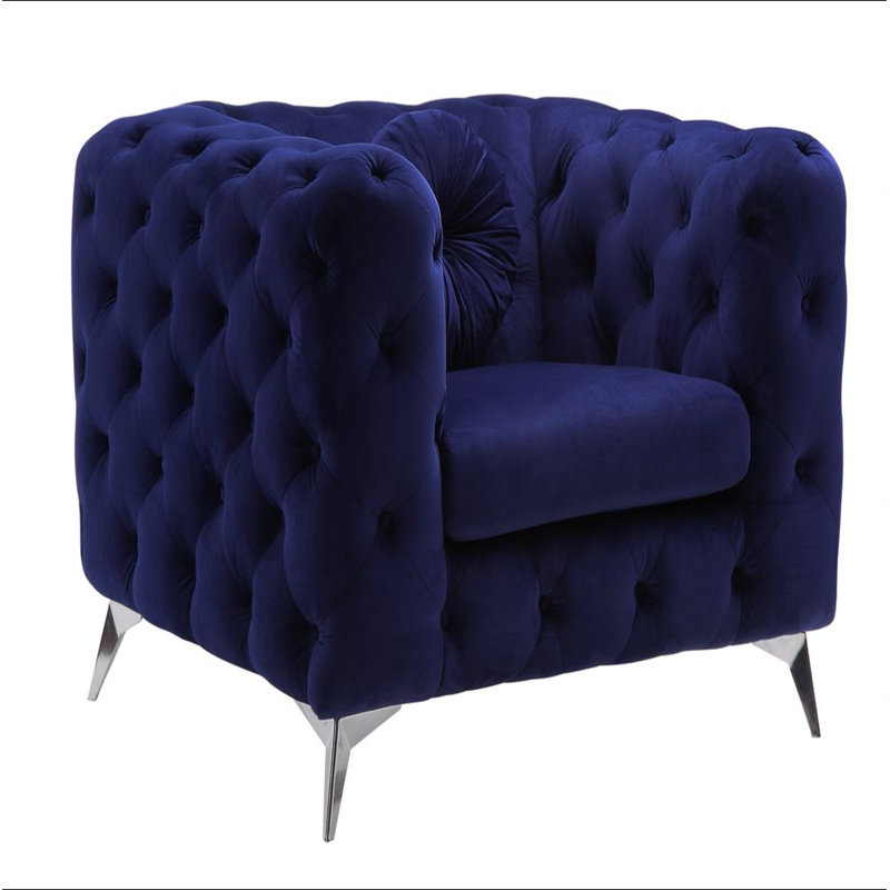 Chaise en velours