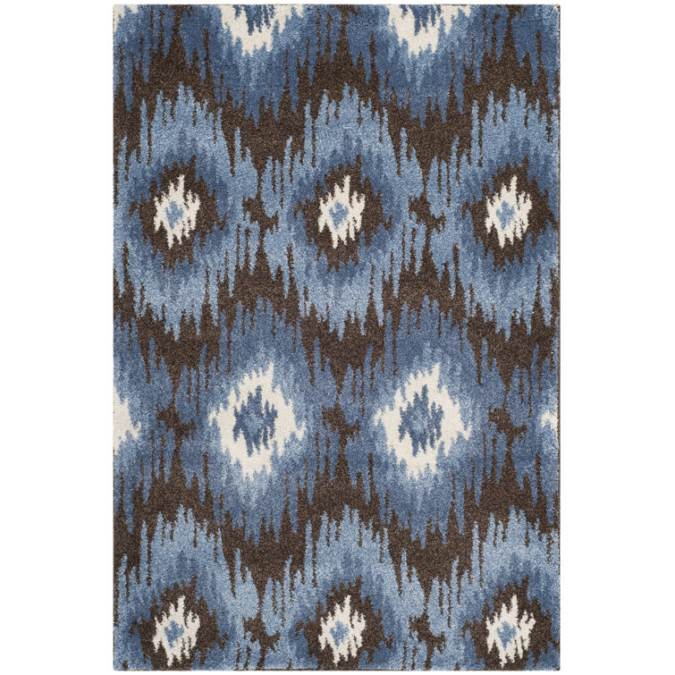Retro Performance Ikat Rug