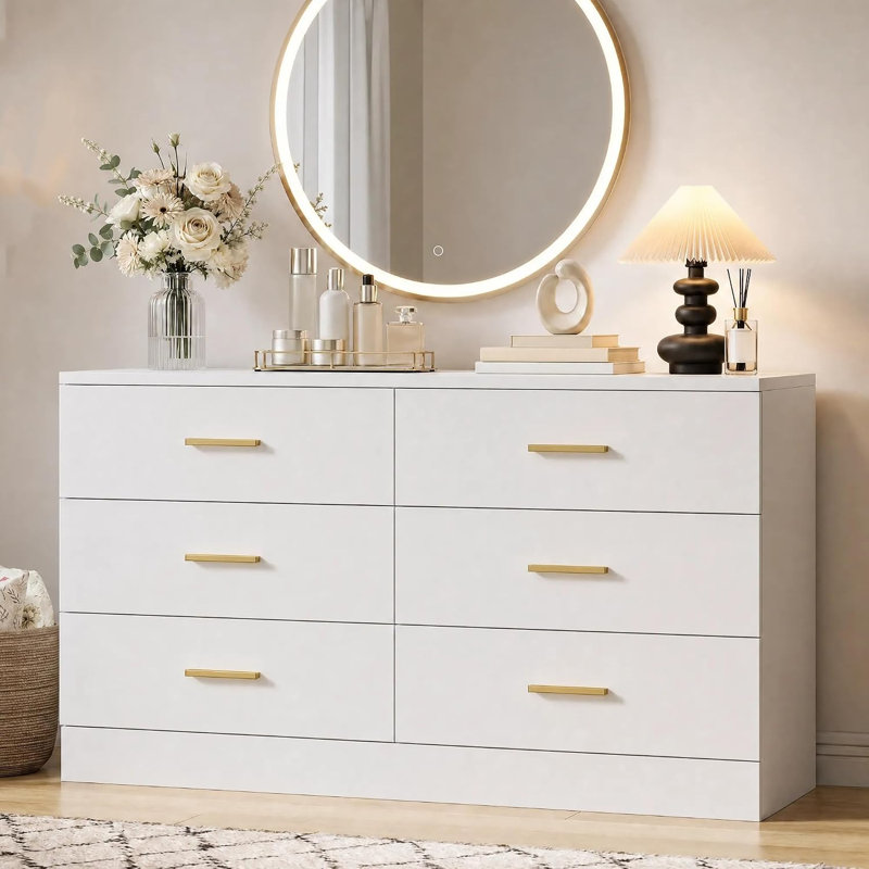 47.24 " W 6 - Drawer Dresser
