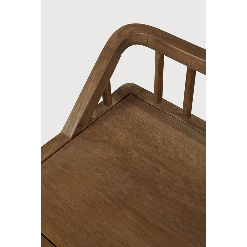 Spindle Solid Wood Dining Bench