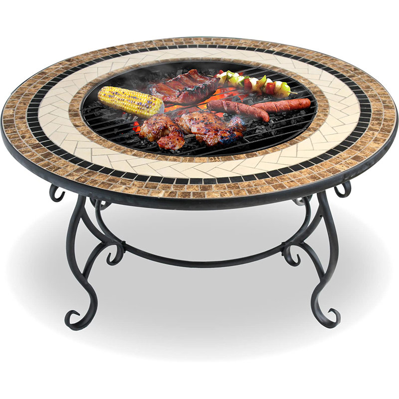 Hetton Round Iron Fire Pit