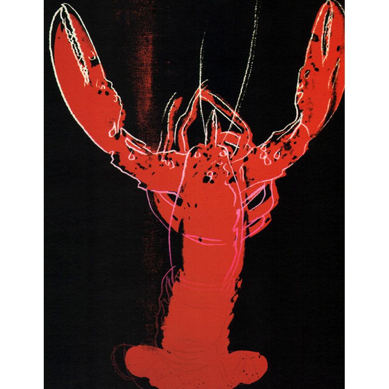 Homard, c. 1980, H 24 po x l 19 po