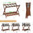 Full Assembled Luggage Rack Set Of 2 - Brown-124644440