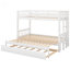 Twin Over Pull-Out Bunk Bed With Trundle-1117753090