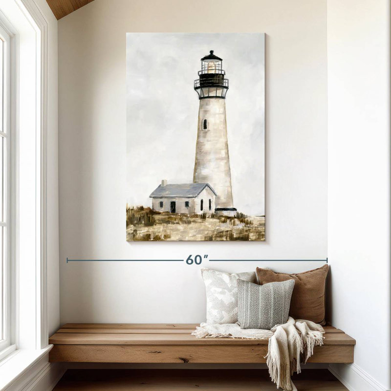 Aletra Rustic Lighthouse II, 48" H x 32" W