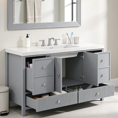 Meuble-lavabo simple 60 po