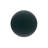 Riva 1-1/4 inch (32mm) Diameter Matte Black Cabinet Knob-48499428