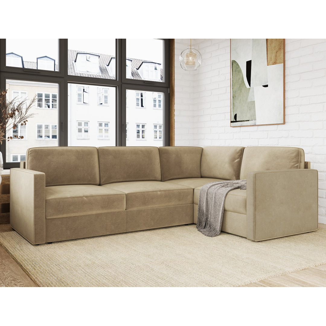 Ecksofa Olivier mit Bettfunktion