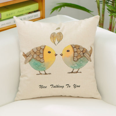 Coussin Nature Love Doulbe