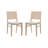 Arieli 19'' H Beech Solid Wood Side Chair-994811732
