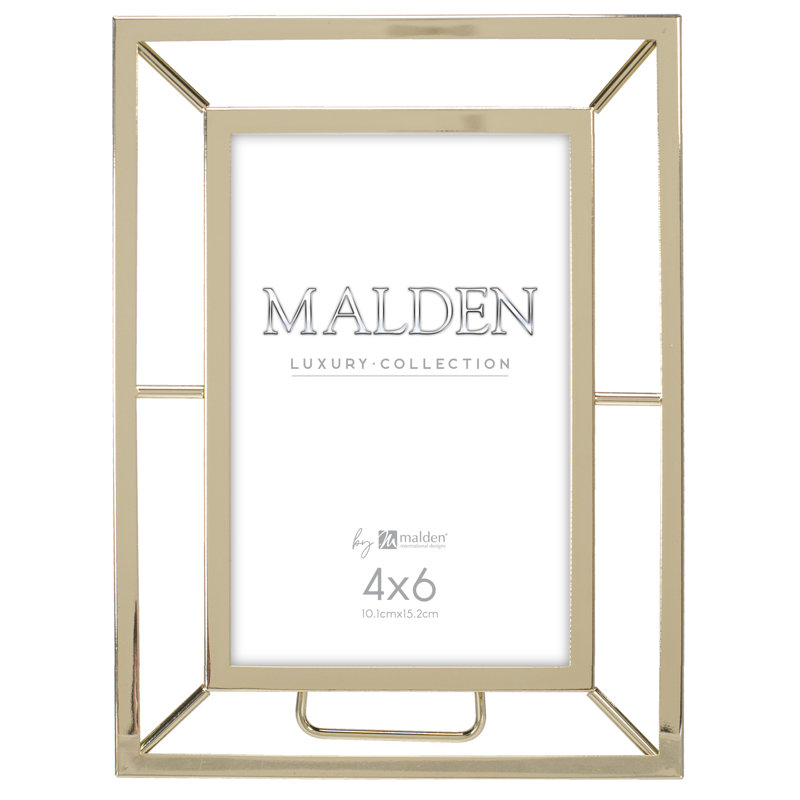 4X6 GOLD PIERCED LUXE, 4 po x 6 po, Or