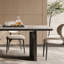Ensemble de table rectangulaire moderne et simple-100781494