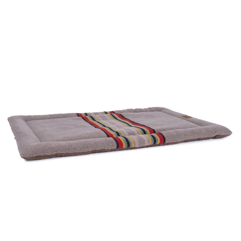 Pendleton Vintage Camp Comfort Cushion, Brown, Large (42" W x 26" D x 2" H)
