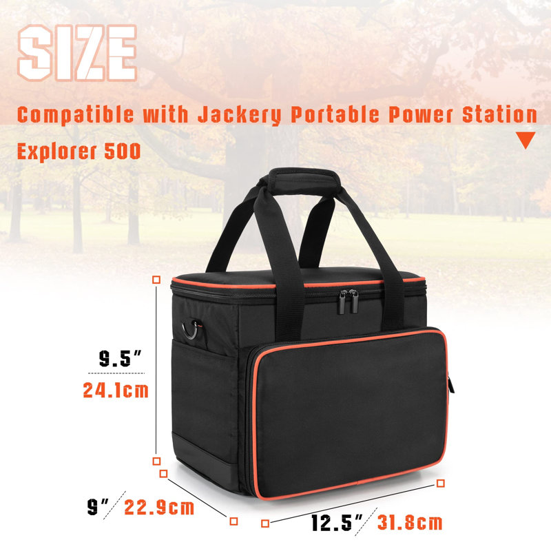 Travel Case, Organizer With Waterproof Bottom And Front Pocket For Charging Cables And Accessories