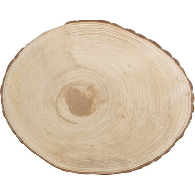Solid Wood Decorative Plate