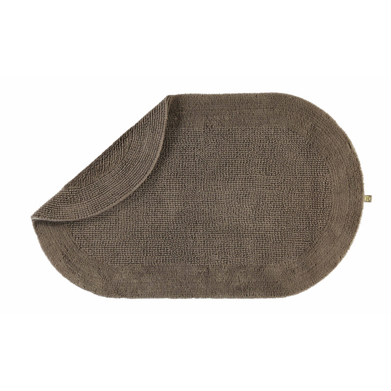 Exquisite Bath Rug, 50cm W x 75cm L, Taupe