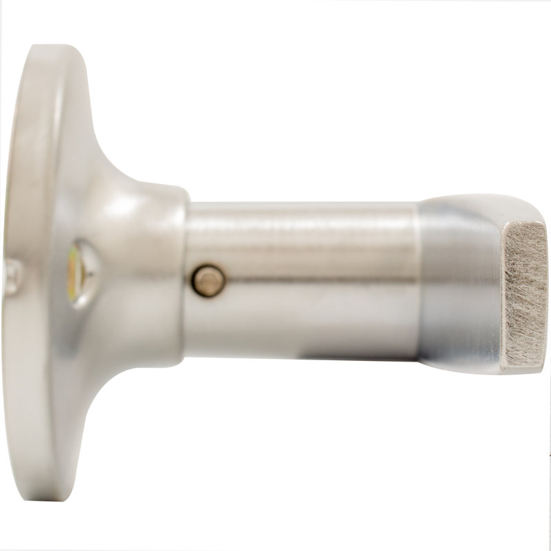 Levier de porte à simple mannequin Tucson, Nickel satiné