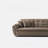 Minimalist Modern Mocha Sofa