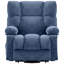 Comfortable Power Lift Recliner for Seniors with Heat, Massage, Infinite Positions, USB Charging and Side Pocket-1136931719