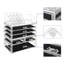 23.8x15.3x29.6cm Plastic Makeup Organiser
