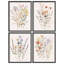 Fleurs sauvages, art moderne, impressions encadrées, affiches, petit art mural-101825527-101825526