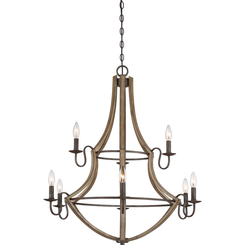Cahill 9 - Light Dimmable Tiered Chandelier