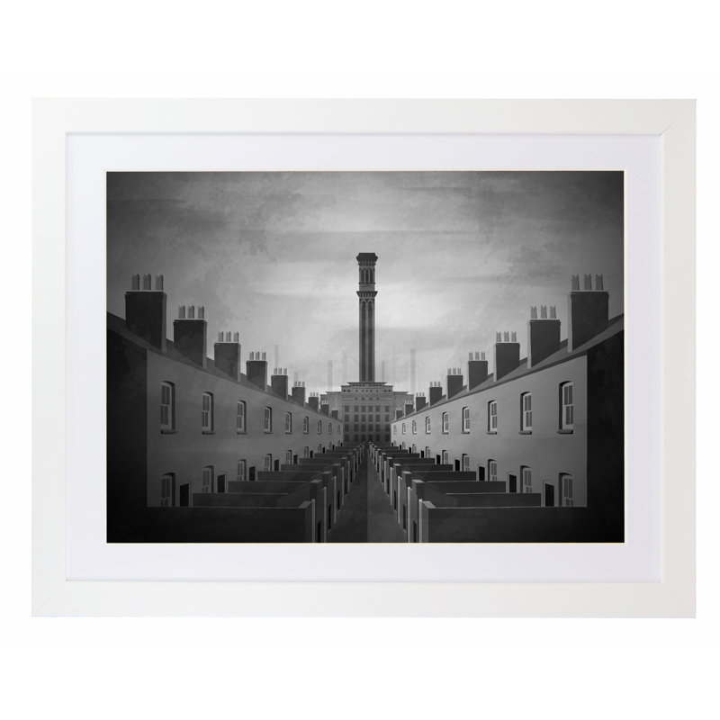 Richard O'Neil - Print, 44 cm H x 54 cm W x 2.2 cm D, White Wood Frame