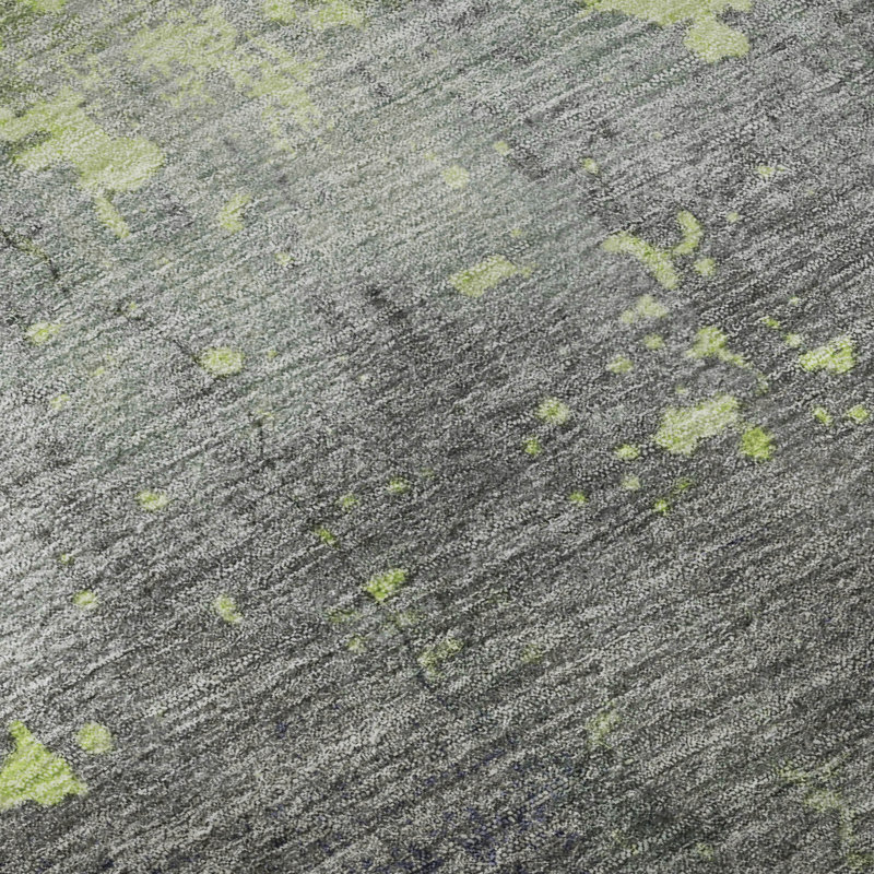 Premium Machine Washable Larrison AMF1780 Modern Rug, Rectangle 1'8" x 2'6"