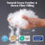 Édredon léger en duvet synthétique et plumes-276015307-276015318