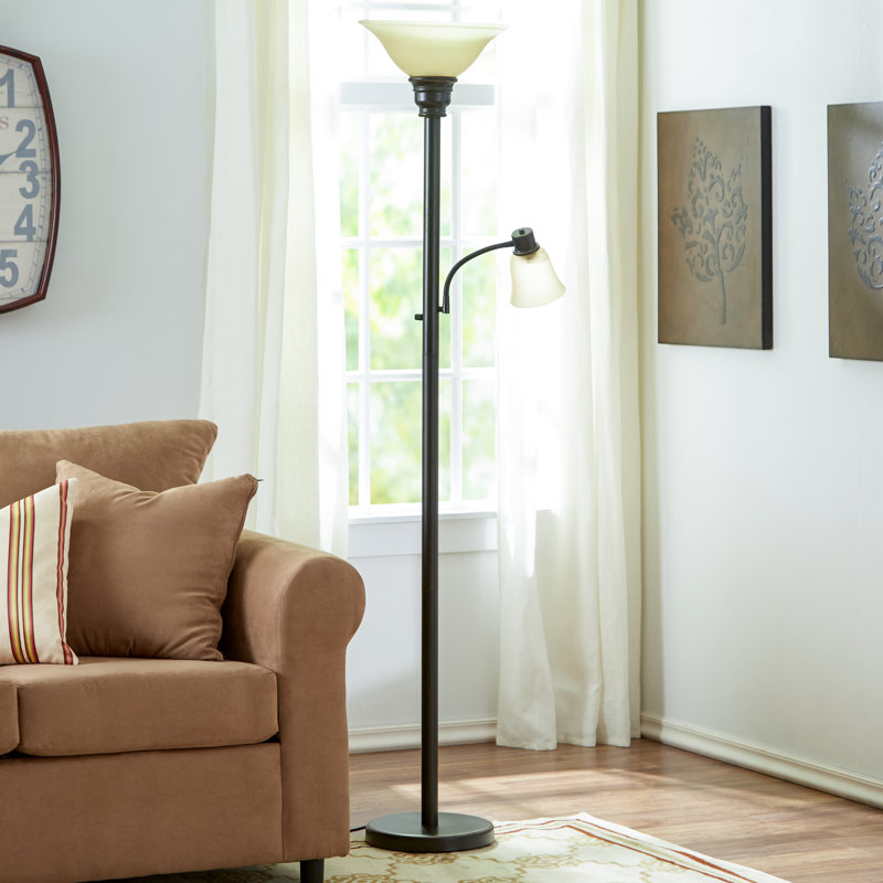 Carie Kerrington Floor Lamp with Reading Light