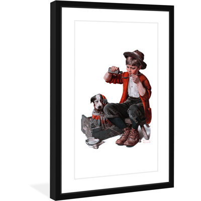 Norman Rockwell - Wrapped Canvas Print