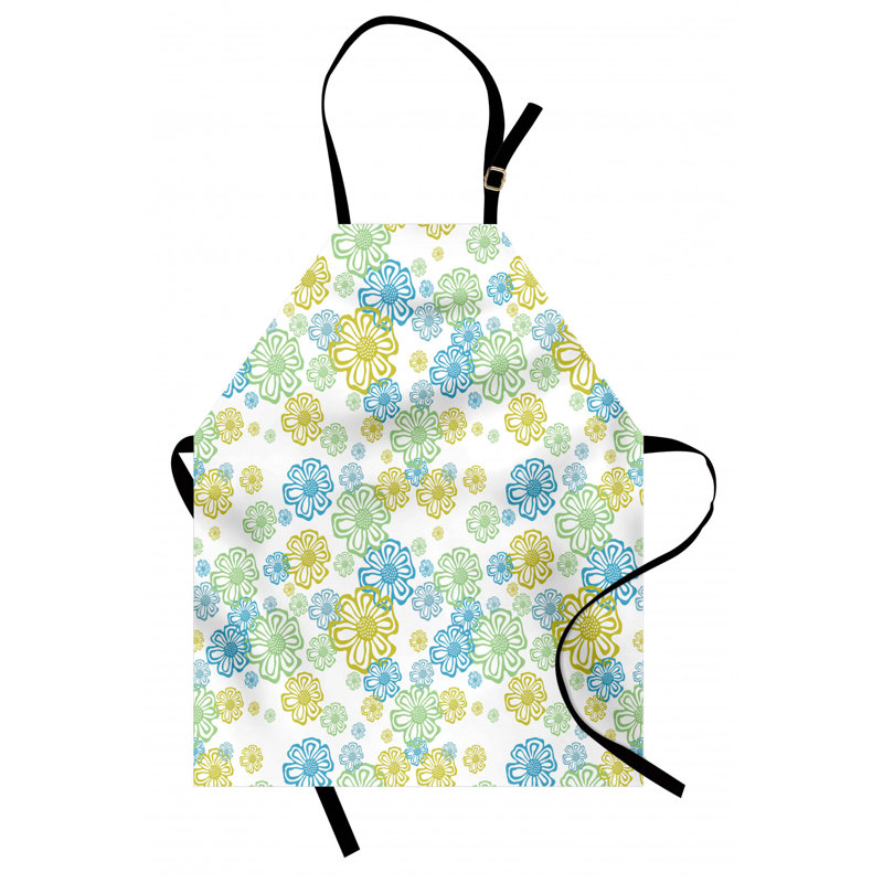 Tablier à fleurs