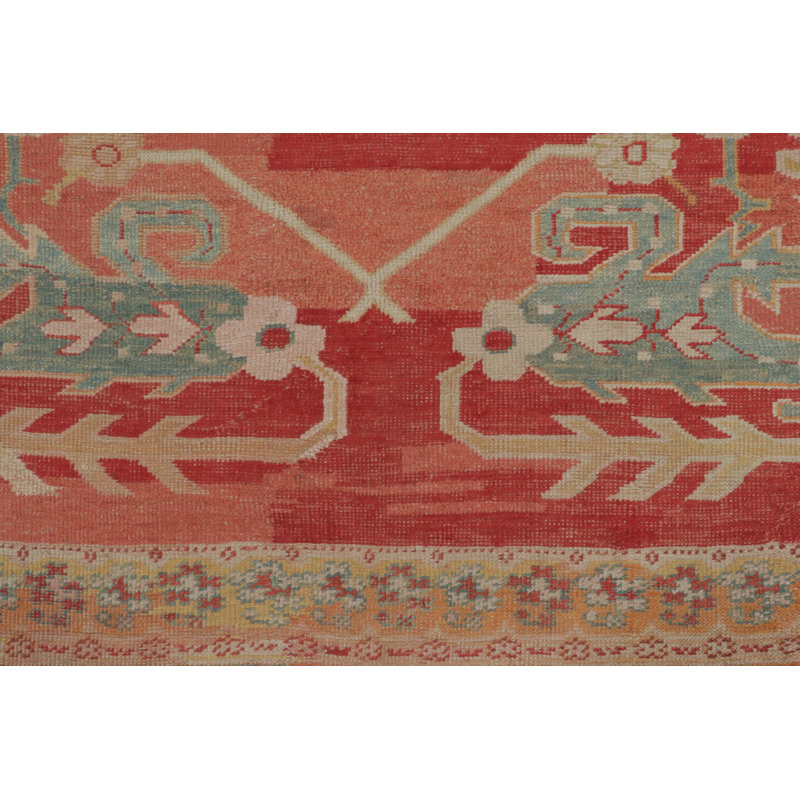 Antique One-of-a-Kind 13'7X15'1 Hand Knotted Area Rug